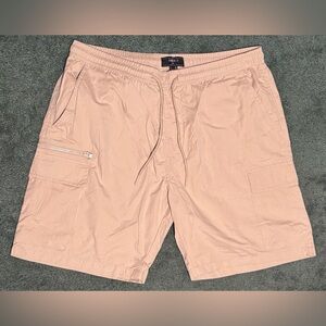 NWT ☀️ Forever 21 Men’s Drawstring Cargo Shorts Stretch Relaxed Fit XL